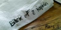 On the Back of a Napkin: Part 2